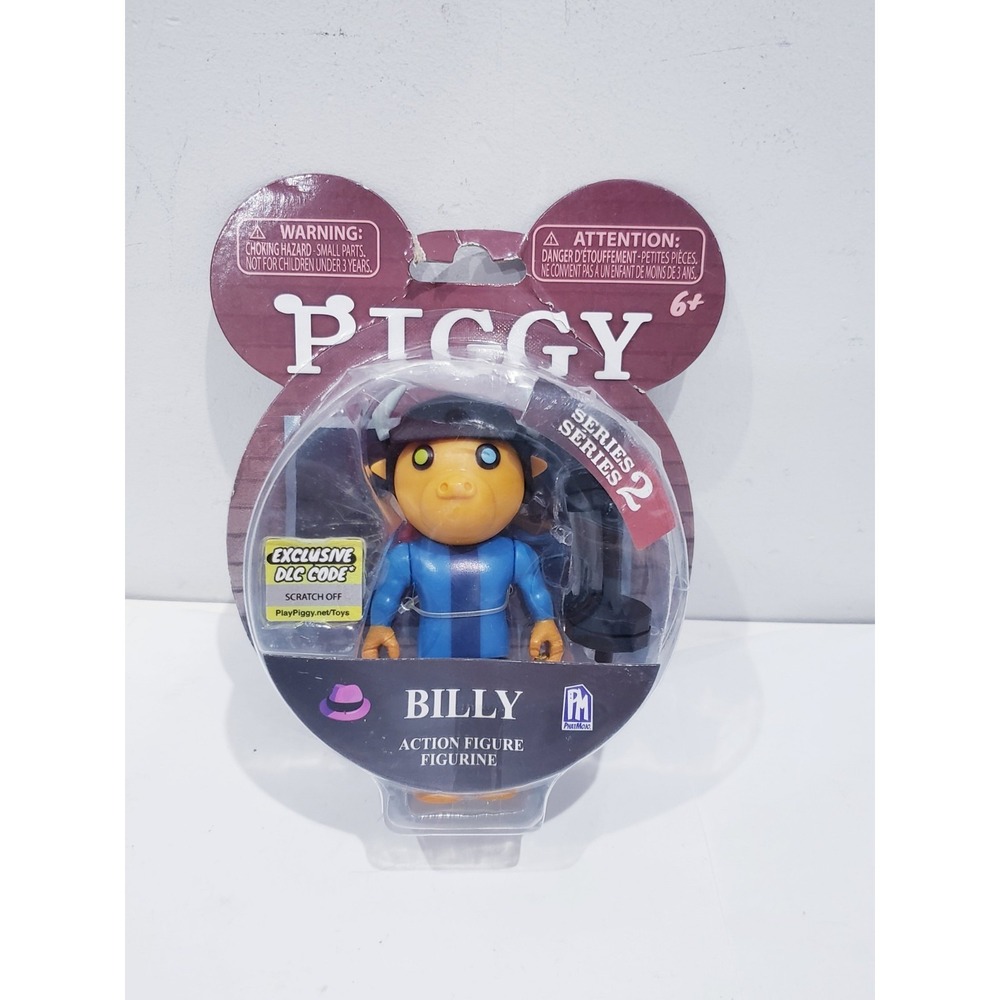PIGGY Roblox Series 2 3.5" Billy Action Figure Toy with DLC Code - New Sealed